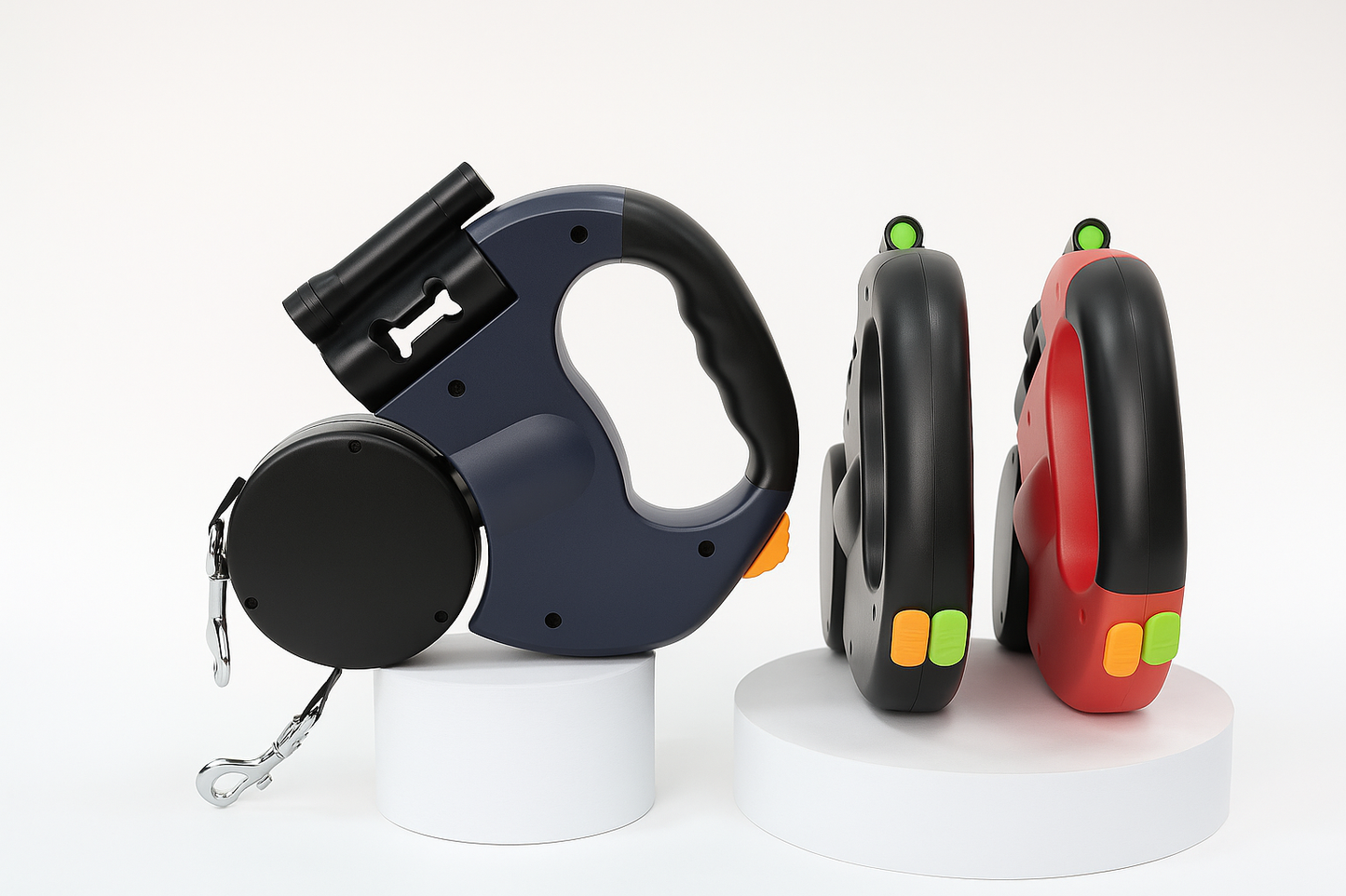 Retractable Swivel Leash for Two Dogs – Walk in Safety and Style