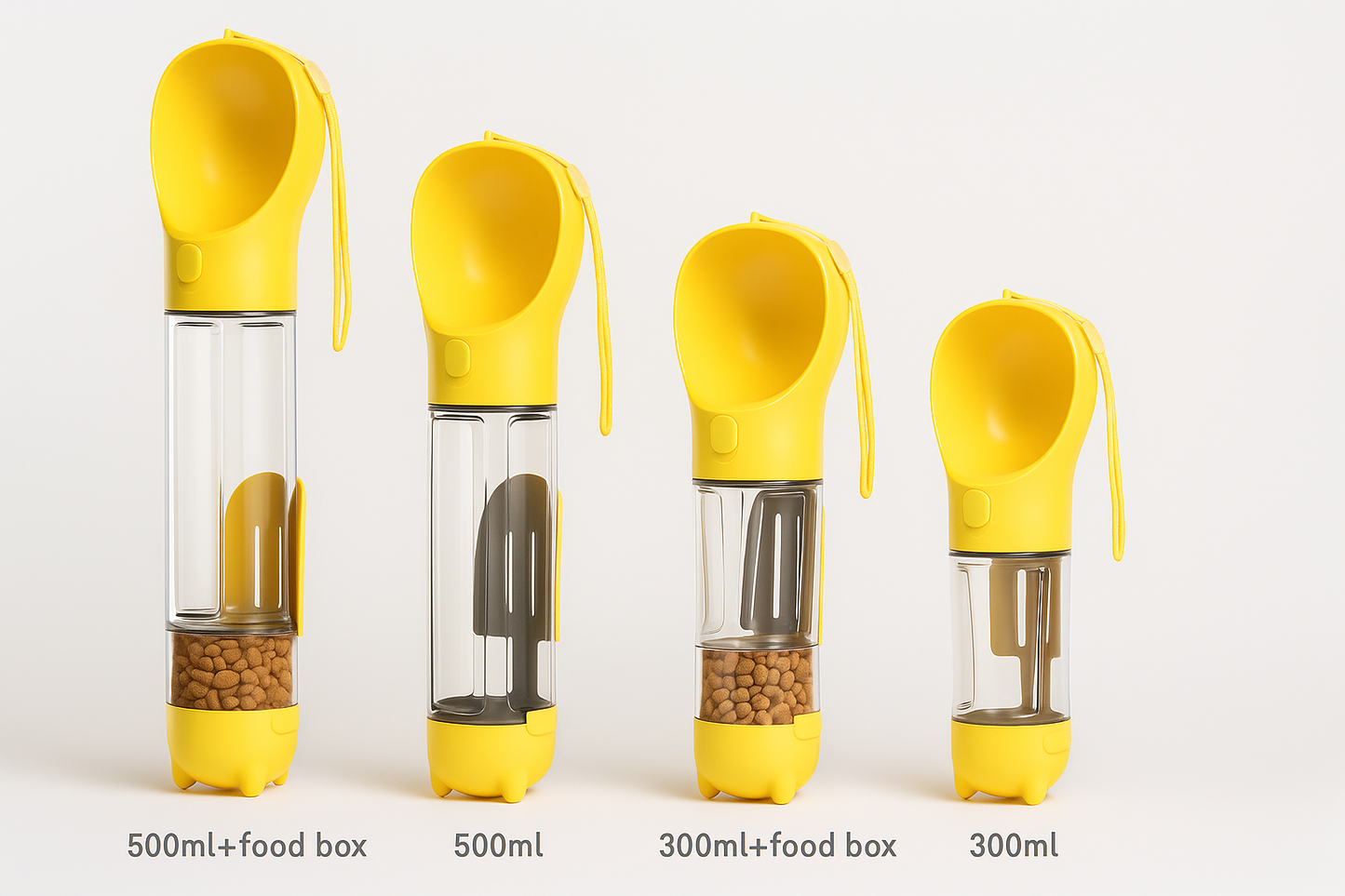 3-in-1 Dog Water Bottle and Feeder