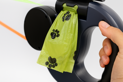 Retractable Swivel Leash for Two Dogs – Walk in Safety and Style 