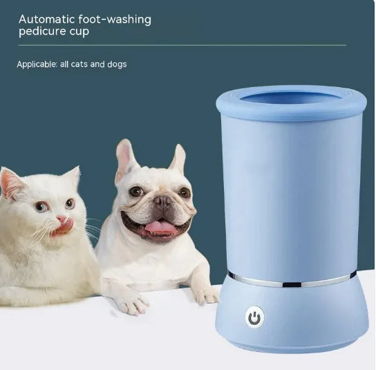 Limpiador Automático de Patas para Mascotas – ¡Adiós a la suciedad dentro de casa!